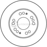 Тормозной диск TRW A6GZA P 3322937117789 1523714 df2718 - Изображение 2