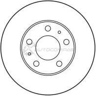 Тормозной диск TRW 1523718 6I4 FT df2722 3322937117864 - Изображение 2