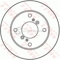 Тормозной диск TRW 3322937131914 1523735 U5 6H2W df2741 - Изображение 1