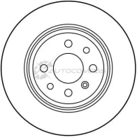 Тормозной диск TRW VQVO3X R 1523763 df2772 3322937187027 - Изображение 2