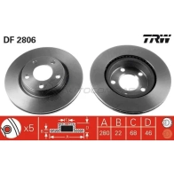 Тормозной диск TRW 1523794 F LNE1LA df2806 3322937204953 - Изображение 2