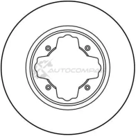 Тормозной диск TRW W SH1JB df3084 3322937132096 1523818 - Изображение 2