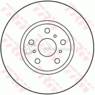 Тормозной диск TRW 10KSV 6 1523823 df3093 3322937184514 - Изображение 1