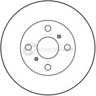 Тормозной диск TRW 3322937118045 2CA IT 1523825 df3101 - Изображение 2