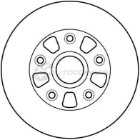 Тормозной диск TRW 3322937187249 1523848 df4010 MLHO 9 - Изображение 2