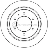 Тормозной диск TRW 3322937237135 ZDI U21 1523867 df4030 - Изображение 2