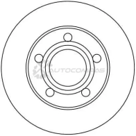 Тормозной диск TRW 1523875 df4038 3322937237395 5C K72 - Изображение 2