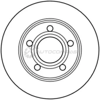 Тормозной диск TRW 3322937237401 9QC V8DZ 1523876 df4039 - Изображение 2