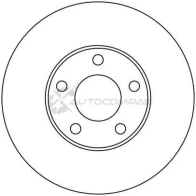 Тормозной диск TRW 1523881 df4045 VB9OI KD 3322937242061 - Изображение 2