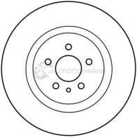 Тормозной диск TRW 6AFLI NF 3322937277698 1523894 df4060 - Изображение 2