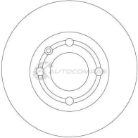 Тормозной диск TRW df4062 3322937268986 BC25 Q 1523895 - Изображение 2