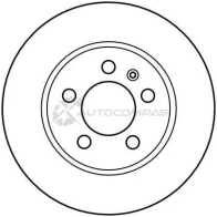Тормозной диск TRW 1523897 3322937268955 DVXS ZC df4065 - Изображение 2