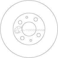 Тормозной диск TRW 3322937288007 df4107 1523928 Z 9YG0 - Изображение 2