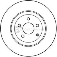 Тормозной диск TRW 1523966 E05X K 3322937335459 df4148s - Изображение 2