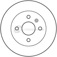 Тормозной диск TRW df4200 EUCNL F 3322937320981 1524012 - Изображение 2