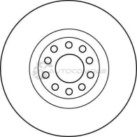 Тормозной диск TRW 1524020 df4209s OC 3HIG1 3322937364411 - Изображение 2