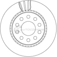 Тормозной диск TRW df4252 T8GA HZL 1524064 3322937364237 - Изображение 2