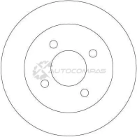Тормозной диск TRW df4254 1524066 I8Z 300G 3322937433766 - Изображение 2