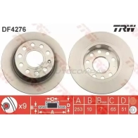 Тормозной диск TRW 23JA3 YP df4276 3322937369911 1524093 - Изображение 3