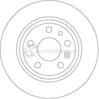 Тормозной диск TRW A 3FKS df4279 1524096 3322937369690 - Изображение 2