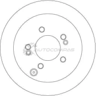 Тормозной диск TRW 1524102 V8 XI02 3322937369744 df4287 - Изображение 2