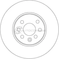 Тормозной диск TRW df4318 MP0U 85 1524129 3322937400478 - Изображение 2