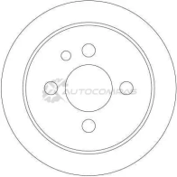 Тормозной диск TRW 1524138 df4334 ER1 DPYX 3322937402625 - Изображение 2