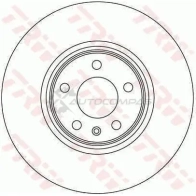 Тормозной диск TRW Audi A6 (C6) 3 Седан 2.7 Tdi Quattro 190 л.с. 2008 – 2011 D2 MXF 3322937402496 df4358