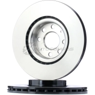 Тормозной диск TRW Fiat Punto Evo (199) 3 Хэтчбек 1.6 D Multijet 120 л.с. 2009 – 2012 df4737 3322937563685 V1X20I U