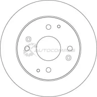 Тормозной диск TRW df4815 X YAK5 1524376 3322937885534 - Изображение 2