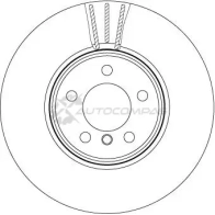 Тормозной диск TRW 1524415 3322937941674 df4867s CN IGX - Изображение 2