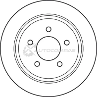 Тормозной диск TRW 1524421 02 PYB 3322937950553 df4878 - Изображение 2