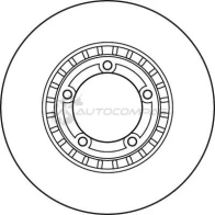 Тормозной диск TRW 1524430 N KOIS df4896 3322937950737 - Изображение 2