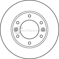 Тормозной диск TRW 1524451 df4924s 3322937951000 OFSTJ 3 - Изображение 2