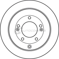 Тормозной диск TRW df4937 3322937951130 1524461 NL GMY - Изображение 2