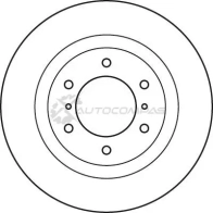 Тормозной диск TRW df4943s G7JYM 1K 3322937951192 1524465 - Изображение 2