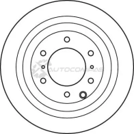 Тормозной диск TRW df4944s XSE KA 3322937951208 1524466 - Изображение 2