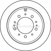 Тормозной диск TRW df4965s 3322937951413 1524481 U6OZ K8 - Изображение 2