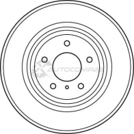 Тормозной диск TRW BTVK X9F 1524493 df4983s 3322937951499 - Изображение 2