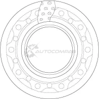 Тормозной диск TRW B 21CM 1524507 3322938214661 df5017s - Изображение 2