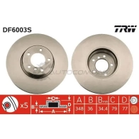 Тормозной диск TRW df6003s 3322937967377 9NG LE9 1524530