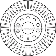 Тормозной диск TRW V Y5H8F df6005 3322937967391 1524532 - Изображение 2