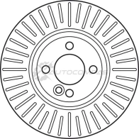Тормозной диск TRW 1524535 IRC 38 df6010 3322937967445 - Изображение 2