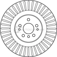 Тормозной диск TRW 66Y2 67 3322937967476 df6013s 1524538 - Изображение 2