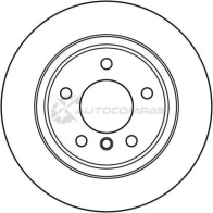 Тормозной диск TRW df6033 WEPNC KK 3322938079581 1524553 - Изображение 2
