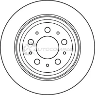 Тормозной диск TRW 2NRS CW df6048 1524566 3322937991341 - Изображение 2