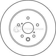 Тормозной диск TRW 1524574 3322937991501 df6063 DI XP5 - Изображение 2