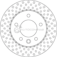 Тормозной диск TRW J1 5WP 3322938160821 1524636 df6194s - Изображение 2