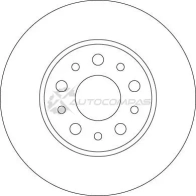Тормозной диск TRW 3322938163457 df6228 GQ XOQT 1524655 - Изображение 2