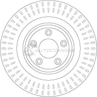 Тормозной диск TRW 28Q 03T2 1524689 3322938164133 df6295 - Изображение 2
